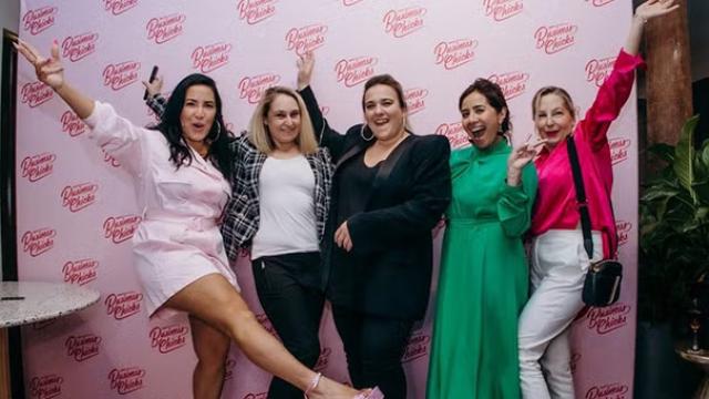Group of women at an event, showcasing the Corporate Traveller and Business Chicks partnership.