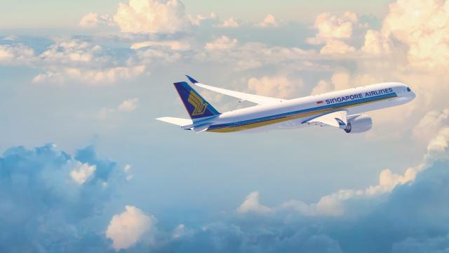 Singapore Airlines plane