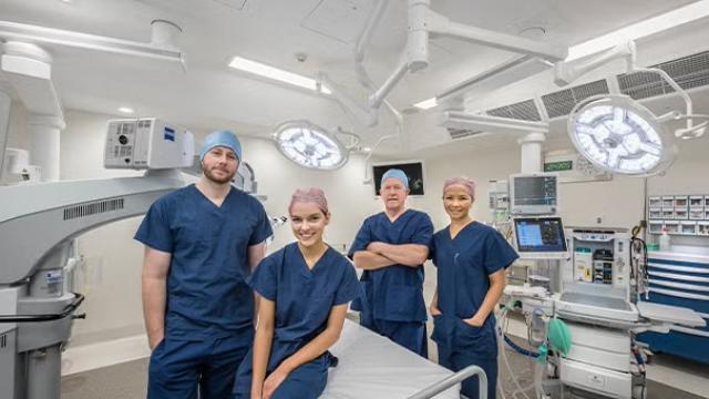 Hospital workers representing Cura onboarding with Corporate Traveller in late 2022.  