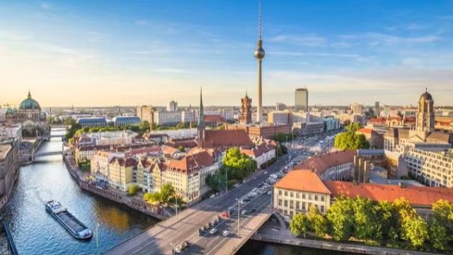 A stunning aerial view of Germany, showcasing its landscapes and cities as part of a destination travel guide