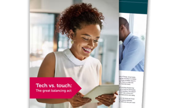 Guide: Tech vs. Touch - The Great Balancing Act cover.