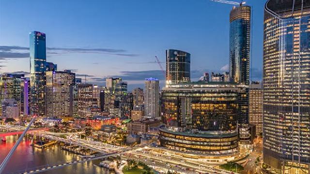 The city of Brisbane has shown an uplift in business travel, with the construction sector leading the charge.
