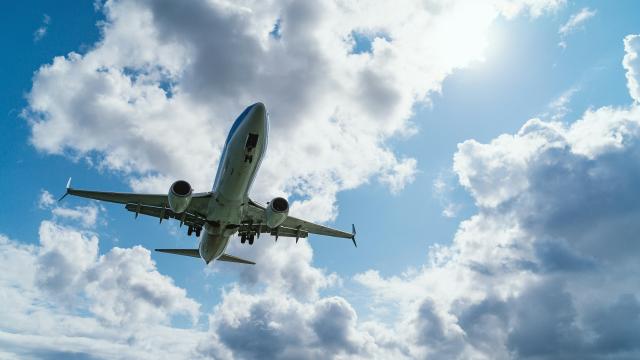 airplane stock image