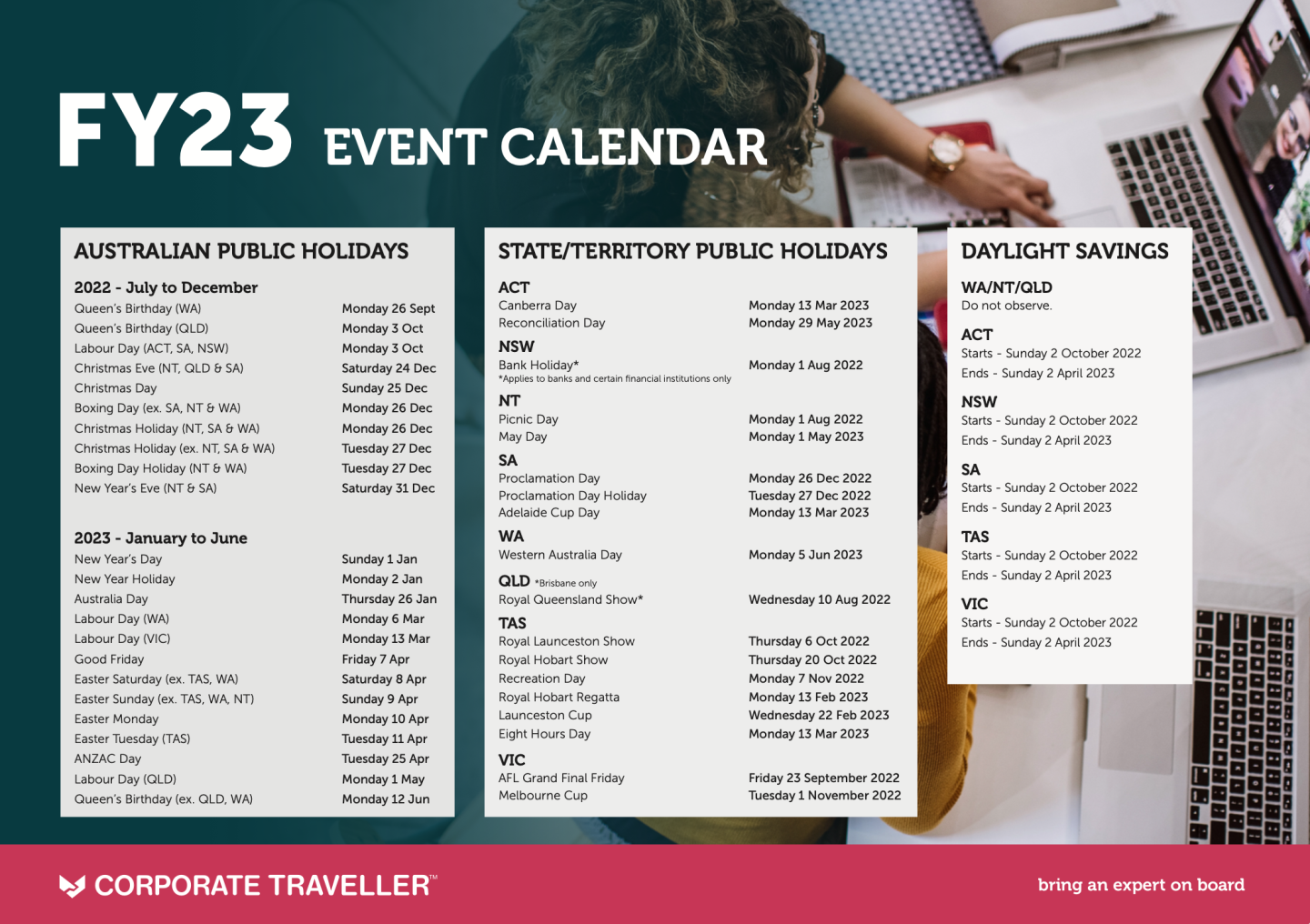 2022/23 events calendar