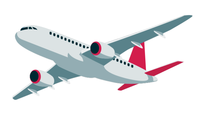 Plane illustration.
