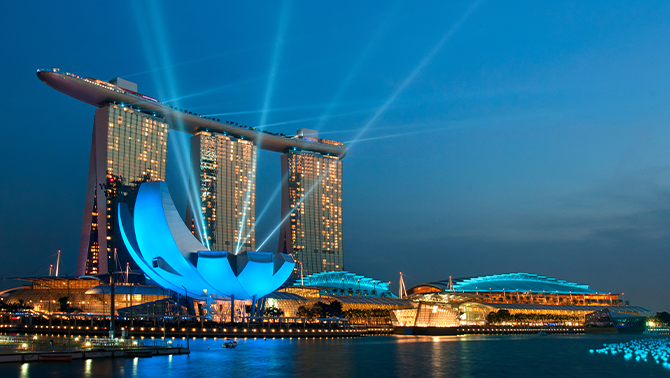 Singapore marina bay sands