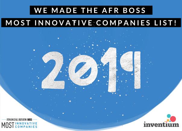 AFR Most Innovative Companies Award