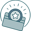 Wallet icon.