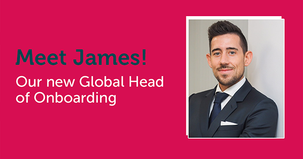Global Head of Onboarding, James McIlvenna