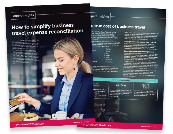 Simplify business travel expenses.