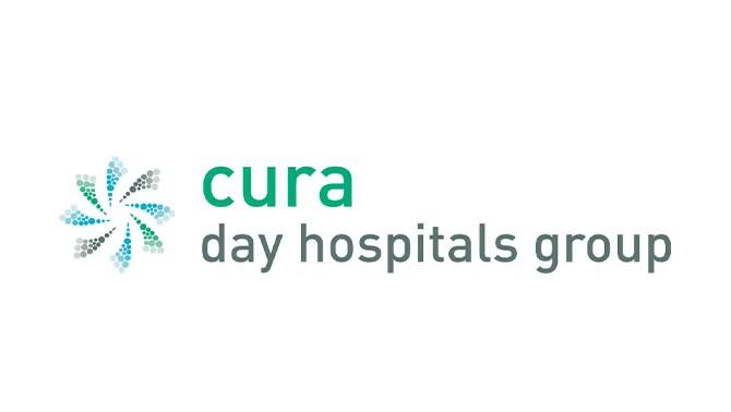 Cura Day Hospitals Group logo representing Cura onboarding with Corporate Traveller in late 2022.  