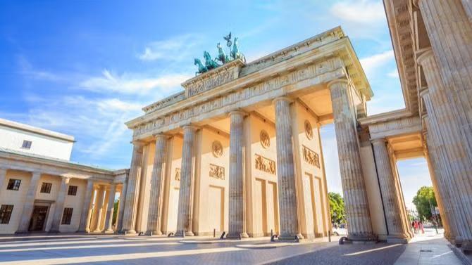 German buildings showcasing tourist attractions as part of a destination travel guide.