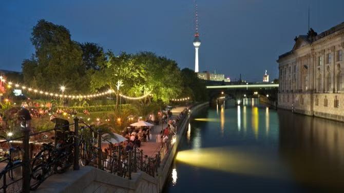 German cityscape, showcasing tourist attractions as part of a destination travel guide.