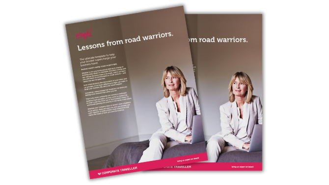Lessons from road warriors ebook cover. 