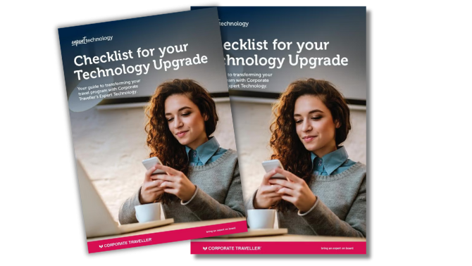 Checklist for your technology upgrade ebook cover.