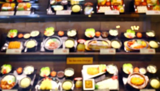 Japanese grocery store demonstrated in the Tokyo destination travel guide.