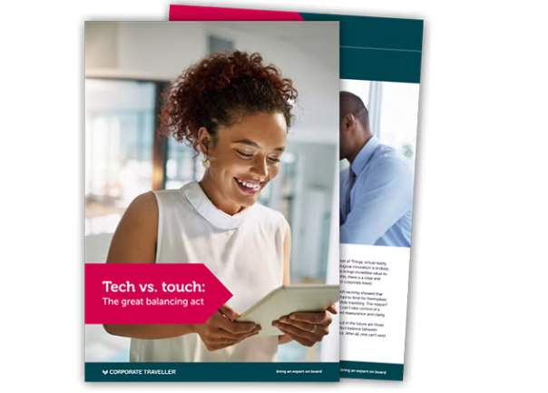 Guide: Tech vs. Touch - The Great Balancing Act cover.