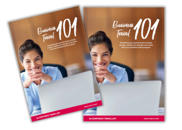 Business Travel 101 ebook cover.