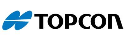 Topcon logo representing how their world-class travel program. 