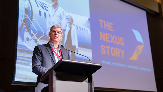 nexus ceo regional travel