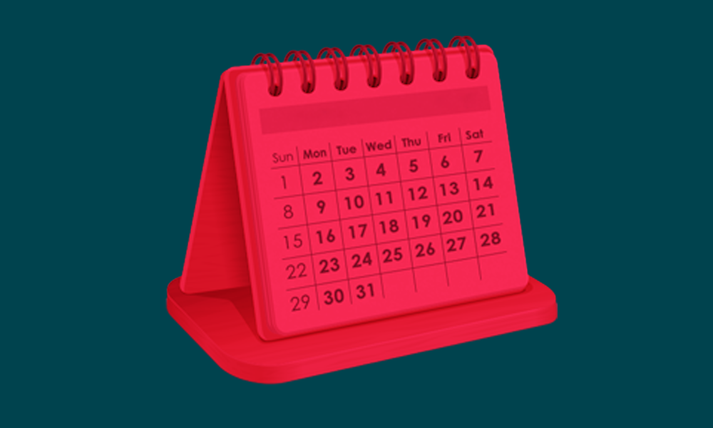 2026 Annual leave calendar