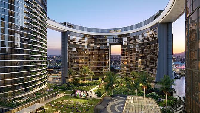 The Queens Wharf Precinct as the city lifted the veil on Queen’s Wharf last week, and Brisbane officially becomes one stop away from the 2032 Games.