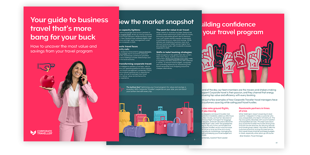 business travel value and savings