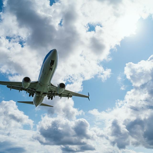 airplane stock image
